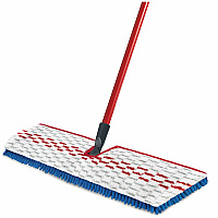 O-Cedar Hardwood Floor 'N More 3-Action Mop MicroFiber Head - Double-sided, Flexible, Reusable, Washable, Swivel Head, Absorbent, Machine Washable - Multi - 1 Each (170381)