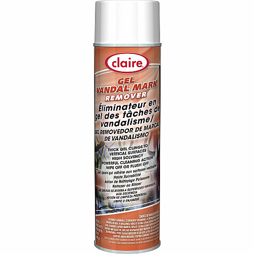 Claire Gel Vandal Mark Remover 15 oz (0.94 lb) - Easy to Use - Knockout Orange - 1 Each (CL880)
