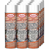 Claire Gel Vandal Mark Remover 15 oz (0.94 lb) - Easy to Use - Knockout Orange - 12 / Carton (CL880CT)