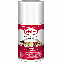 Claire Metered Air Freshener with Ordenone Aerosol - 6000 ft³ - 7 fl oz (0.2 quart) - Dutch Apple - 30 Day - Odor Neutralizer - 1 Each (CL104)
