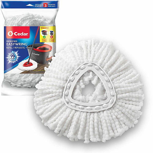 O-Cedar EasyWring Spin Mop Refill MicroFiber - Multi - 1 Each (148474)