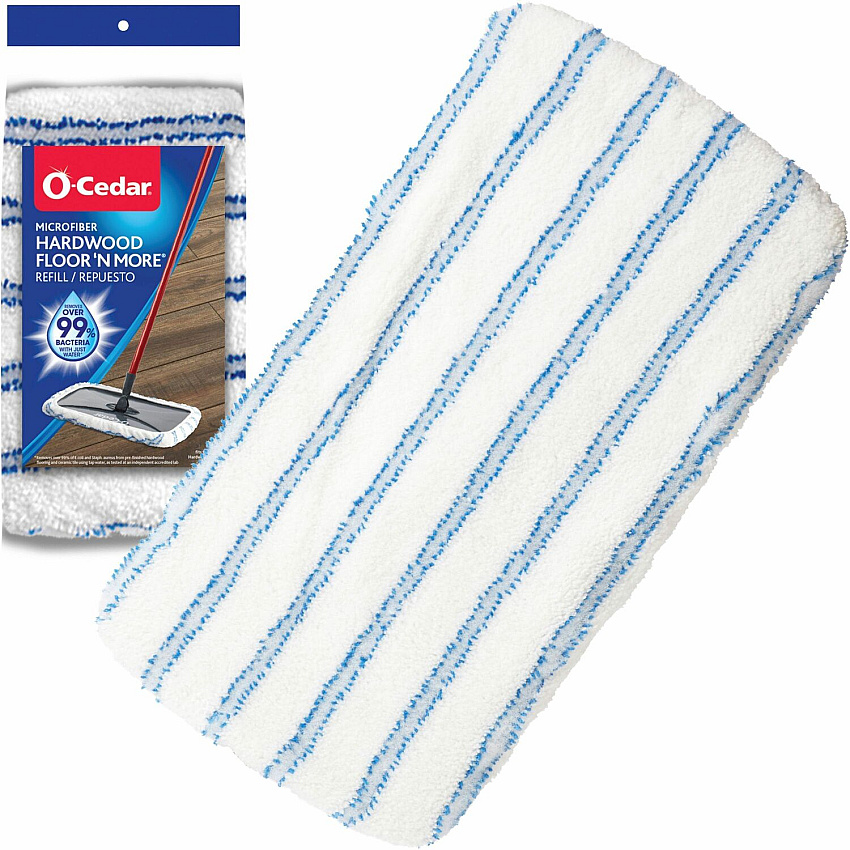 O-Cedar Hardwood Floor 'N More Microfiber Mop MicroFiber - Multi - 1 Each (151198)