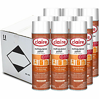 Claire Citra Gloss All Surface Duster/Polish Ready-To-Use - 18 fl oz (0.6 quart) - No-wax - Tennessee Orange - 12 / Carton (CL814CT)