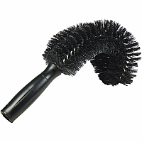 Unger StarDuster Pipe Brush Polypropylene Bristle - 11" Overall Length - Plastic Handle - Green, Black - 5 / Carton (PIPE0CT)