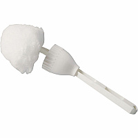 Vileda Professional Acrylic Bowl Swab Acrylic Yarn Head - Plastic Handle - Acid Resistant, Fast-drying - White - 1 Each (134765)