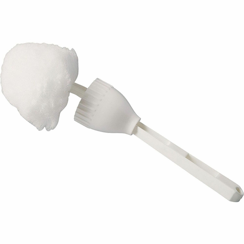 Vileda Professional Acrylic Bowl Swab Acrylic Yarn Head - Plastic Handle - Acid Resistant, Fast-drying - White - 1 Each (134765)