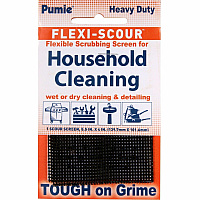 U.S. Pumice Flexi-Scour Scouring Screen Ready-To-Use - Easy to Use, Chemical-free, Flexible - Gray - 1 / Pack (FLEX48)