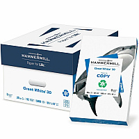 Hammermill Great White 30 Copy Paper 92 Brightness - 88% Opacity - 8 1/2