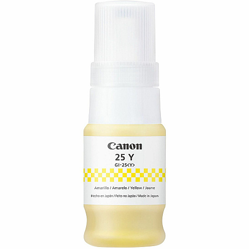 Canon GI-25 Ink Bottles Inkjet - Yellow - 3000 Pages - 37 mL - 1 Each (6279C001)