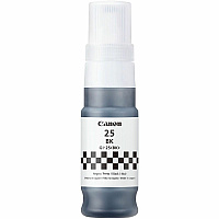 Canon GI-25 Ink Bottles Inkjet - Black - 3000 Pages - 1 Each (6280C001)