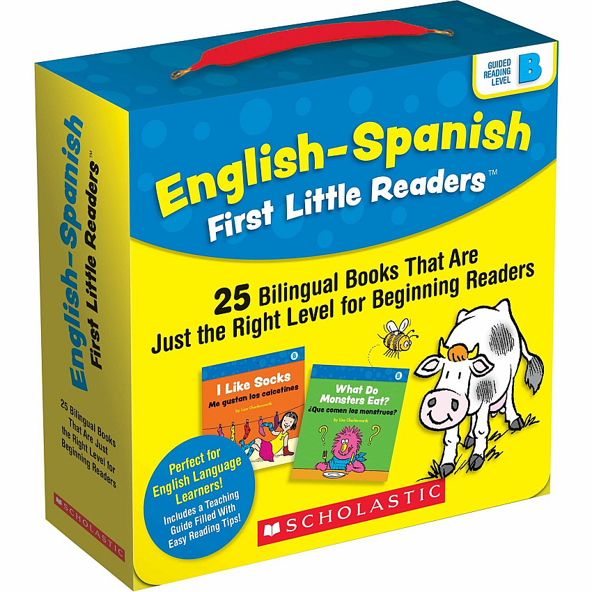 Scholastic First Little Readers Book Set Printed Book by Liza Charlesworth 8 Pages - Scholastic Teaching Resources Publication - July 1, 2020 - Book - Grade Preschool-2 - English, Spanish - 25/Box (1338662082)
