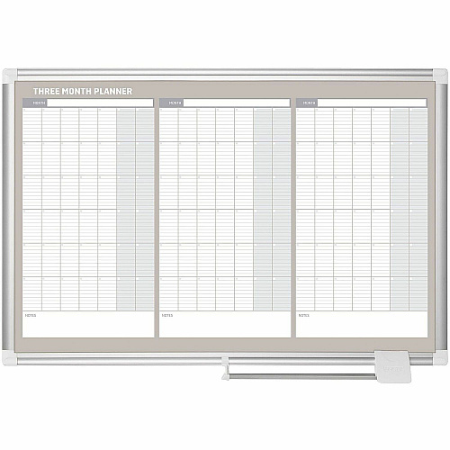 MasterVision 3-Month Calendar Board (GA03204830)