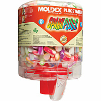 Medline SparkPlugs Disposable Foam Earplug Pairs in Dispenser Green - 2/Pair - 250 / Bottle (MOM6644)