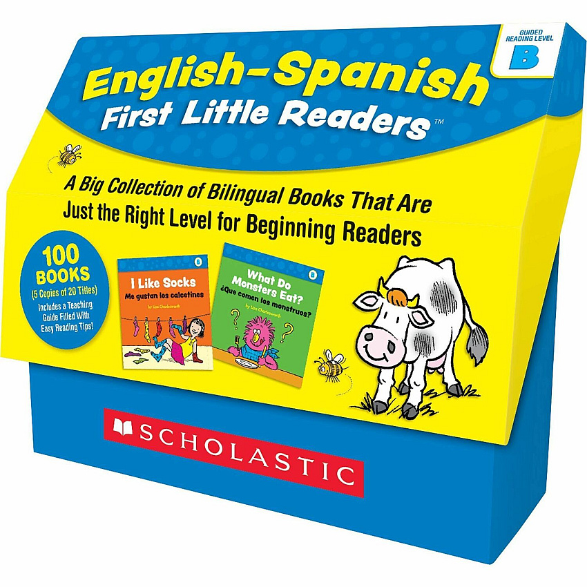 Scholastic First Little Readers Book Set Printed Book by Liza Charlesworth 8 Pages - Scholastic Teaching Resources Publication - June 1, 2020 - Book - Grade Preschool-2 - English, Spanish - 5 Copies of 20 Titles/Box (1338668048)