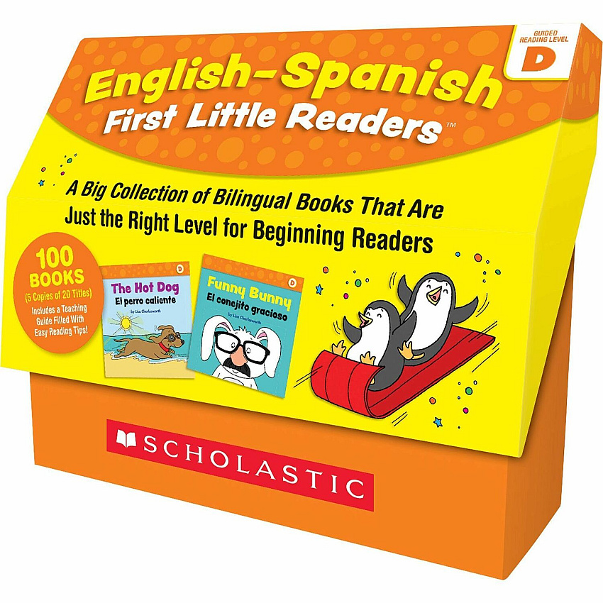 Scholastic First Little Readers Book Set Printed Book by Liza Charlesworth 8 Pages - Scholastic Teaching Resources Publication - June 1, 2020 - Book - Grade Preschool-2 - English, Spanish - 5 Copies of 20 Titles/Box (1338668064)