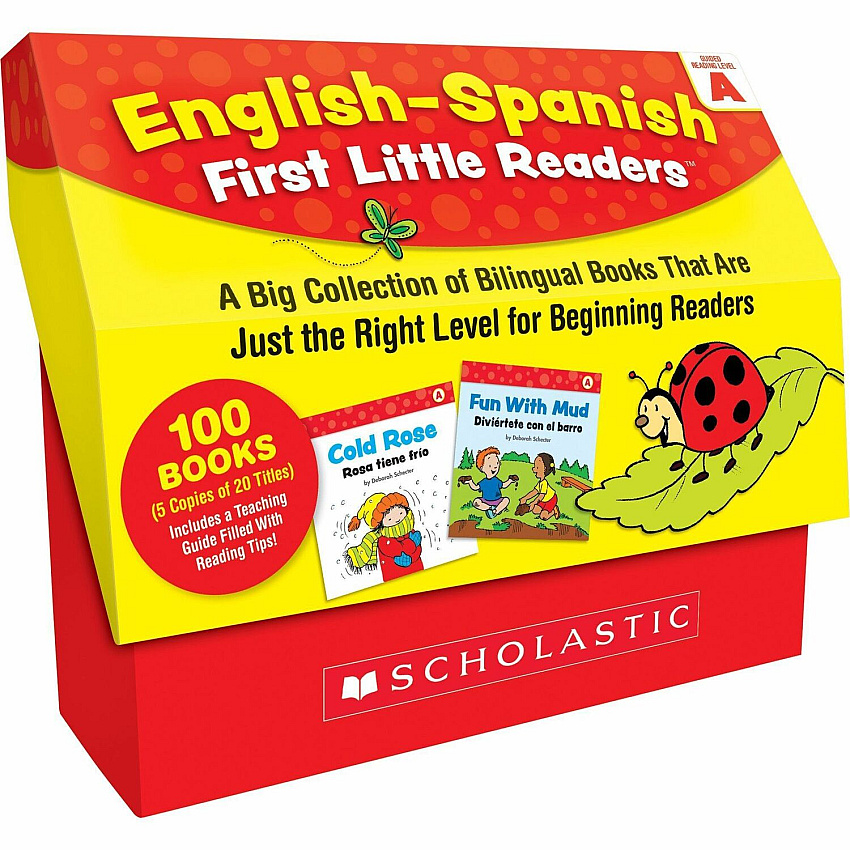 Scholastic First Little Readers Book Set Printed Book by Deborah Schecter 8 Pages - Scholastic Teaching Resources Publication - June 1, 2020 - Book - Grade Preschool-2 - English, Spanish - 5 Copies of 20 Titles/Box (133866803X)