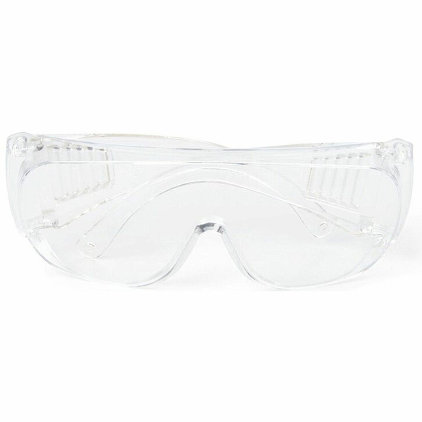 Medline Visitor Safety Glasses Regular - Clear - Latex-free, Comfortable, Disposable - 1 Each (NON24777V)