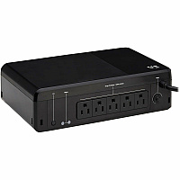 Eaton Tripp Lite Series 600VA 300W 120V Standby UPS - 4 NEMA 5-15R Outlets (Surge + Battery Backup), 5-15P Plug, Desktop Desktop/Surface/Wall Mountable - 8 Hour Recharge - 1.50 Minute Stand-by - 120 V AC Input - 120 V AC Output - Single Phase - P (BC600R)