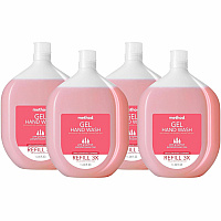 Method Pink Grapefruit Gel Hand Wash Pink Grapefruit ScentFor - 12 fl oz (354.9 mL) - Bottle Dispenser - Hand - Light Pink - Refillable, Cruelty-free, Paraben-free, Phthalate-free - 6 / Carton (327772CT)