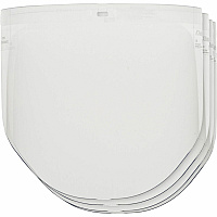 3M W-Series Face Shield for X5000 Series Helmet Recommended for: Automotive, Construction, Sanitation, Food Processing, Manufacturing, Infrastructure, Military, Repair, Mining, Oil & Gas, Pharmaceutical, ... - Splash, Chemical Protection - Polyca (WP96CT)