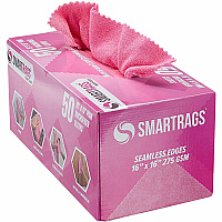 Monarch Smart Rags Microfiber Cloths For Institutional, Automotive, Office, Healthcare, Household, Garage, Breakroom, Factory, Hospital - Heavy Duty, Reusable, Streak-free, Lint-free, Dirt Resistant, Grime Resistant - Pink - 50 / Box (M930P)