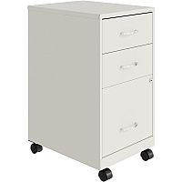 NuSparc 3-Drawer Organizer Metal File Cabinet 14.2