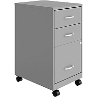 NuSparc 3-Drawer Organizer Metal File Cabinet 14.2