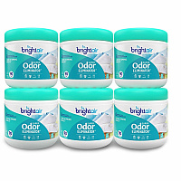 Bright Air Super Odor Eliminator Air Freshener 14 fl oz (0.4 quart) - Linen & Spring Breeze - 90 Day - Cruelty-free, Phthalate-free, Triclosan-free, BHT Free - 6 / Carton (901046CT)