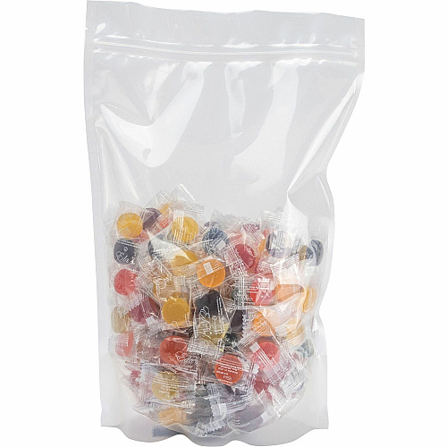 Penny Candy Sugar-Free Hard Candies Blueberry, Cherry, Lemon, Lemon Lime, Green Apple, Orange, Peach, Raspberry, Strawberry, Watermelon - Individually Wrapped - 2 lb - 1 Bag (018)