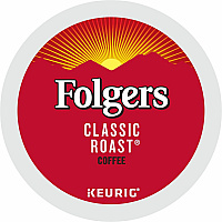 Folgers Folger K-Cup Classic Roast Coffee Compatible with Keurig K-Cup Brewer - American - Medium - 24 K-Cup - K-Cup - Classic Roast - Kosher - 24 / Box (7456)