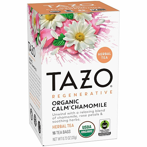 Tazo Regenerative Organic Calm Chamomile 16 / Box (00354)