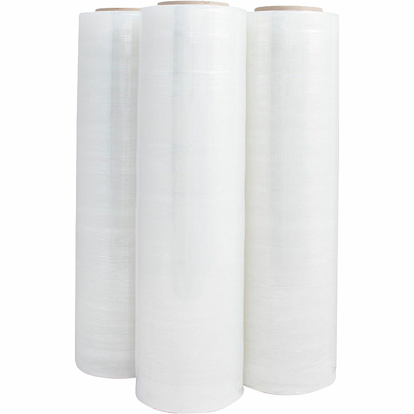 WP Pallet-Tite Cast Stretch Wrap 15" Width x 1500 ft Length - Strong - Linear Low-Density Polyethylene (LLDPE), Polyethylene - Clear - 4 / Carton (PSF02)