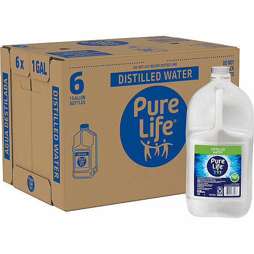 Pure Life Distilled Water 127.82 fl oz (3.78 L)Bottle - 6 / Carton (12532328)