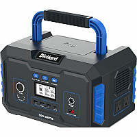 DieHard 500-Watt Lithium-ion Portable Power Station/Solar Generator Lithium Ion (Li-Ion) - Rich Black (DH2000201)