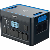 DieHard 2400-Watt Lithium-ion Portable Power Station/Solar Generator Lithium Ion (Li-Ion) - Rich Black (DH2000401)