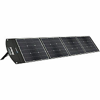 DieHard 200-Watt Solar Panel for Portable Power Station x 31.5" Width x 10.5 ft Depth - Rich Black - 1 Each (DH2000601)
