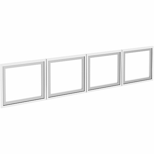 Lorell Wall-Mount Hutch Frosted Glass Door Finish: Frost - For Hutch (LLR59713)
