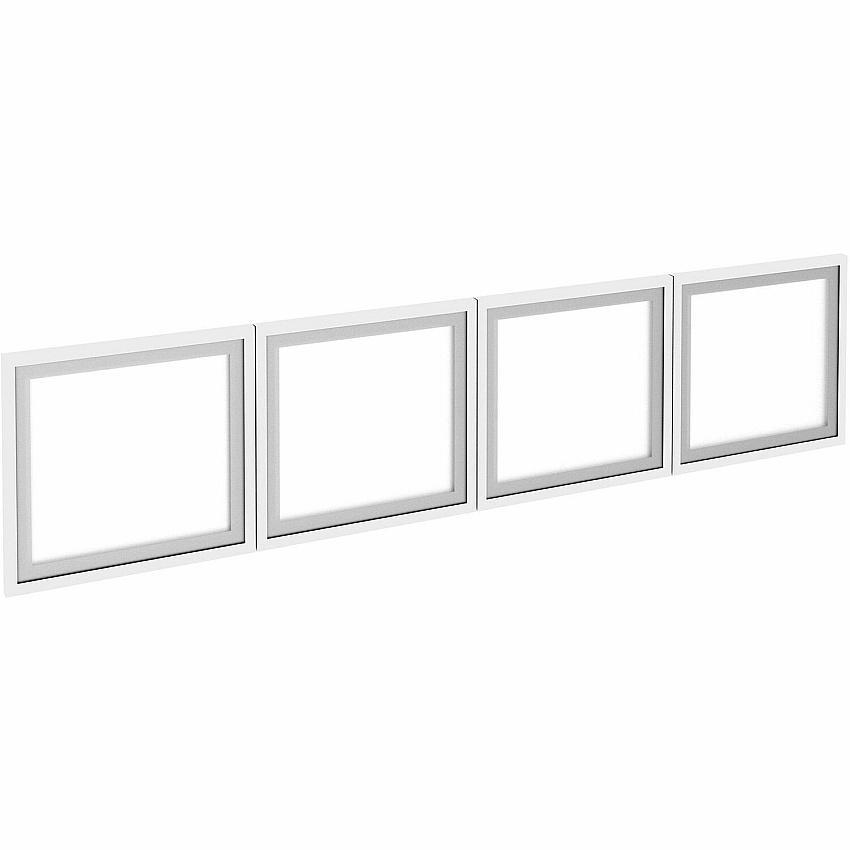 Lorell Wall-Mount Hutch Frosted Glass Door Finish: Frost - For Hutch (LLR59713)