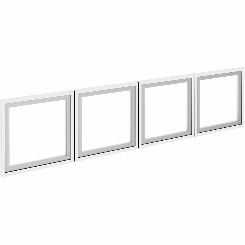 Lorell Wall-Mount Hutch Frosted Glass Door Finish: Frost - For Hutch (LLR59712)