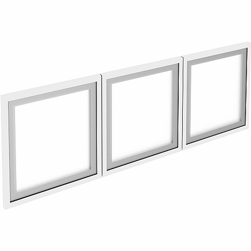 Lorell Wall-Mount Hutch Frosted Glass Door Finish: Frost - For Hutch (LLR59710)