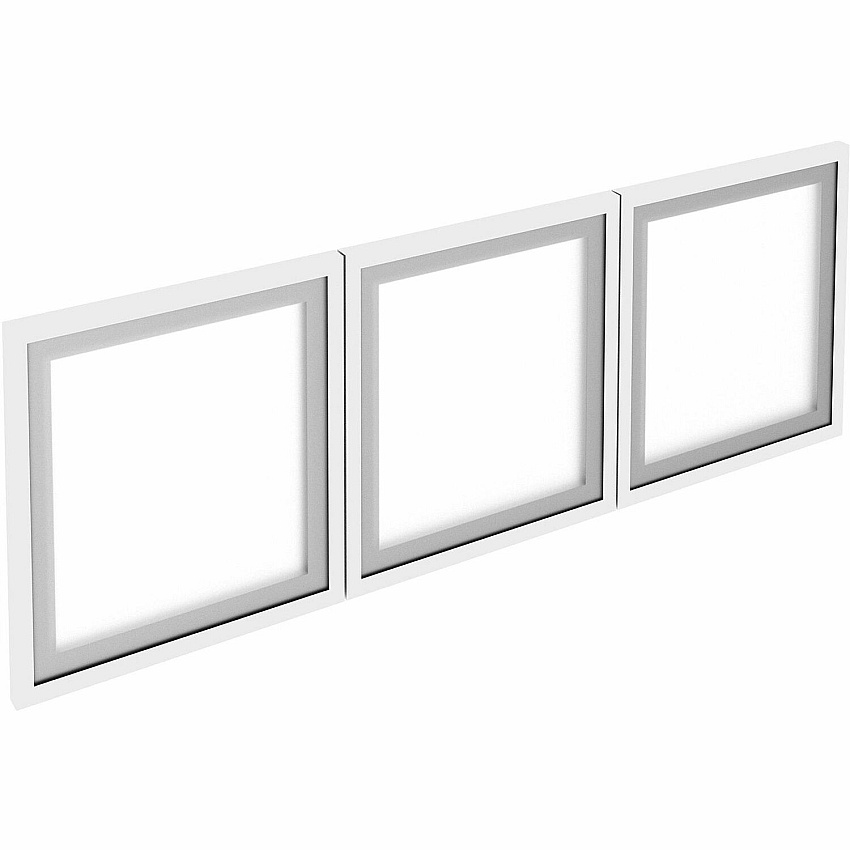Lorell Wall-Mount Hutch Frosted Glass Door Finish: Frost - For Hutch (LLR59710)