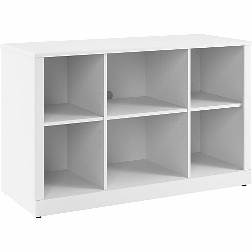 Bush Business Furniture Hampton Heights 48W Bookshelf 30" Height x 47" Width x 19 Depth - Material: Plastic, Metal, Engineered Wood, Laminate - Finish: Thermofused Laminate (TFL), White - Durable, Scratch Resistant, Stain Resistant, Wall Mounta (HHB148WH)