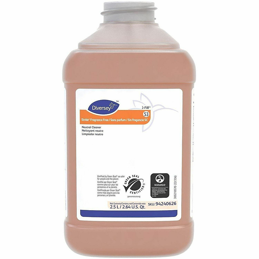 Diversey Stride Fragrance Free Neutral Cleaner (94240626)