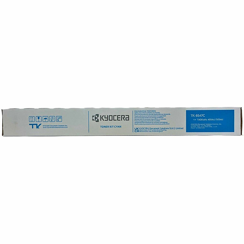 Kyocera TK-8547C Original Laser Toner Cartridge - Cyan - 1 Each