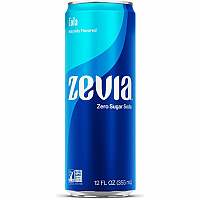 Zevia Zero Sugar Soda Ready-to-Drink - Sugar Free - 12 fl oz (355 mL) - Cola - 12 / Carton (0190112)