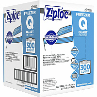 Ziploc Quart Freezer Bags Medium Size (364957)