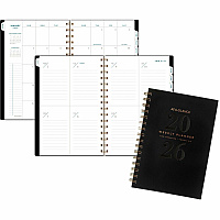 At-A-Glance Signature Lite Weekly Monthly Planner Small - Monthly, Weekly - 12 Month - January 2026 to December 2026 - 1 Week, 1 Month Double Page Layout - 5 1/2