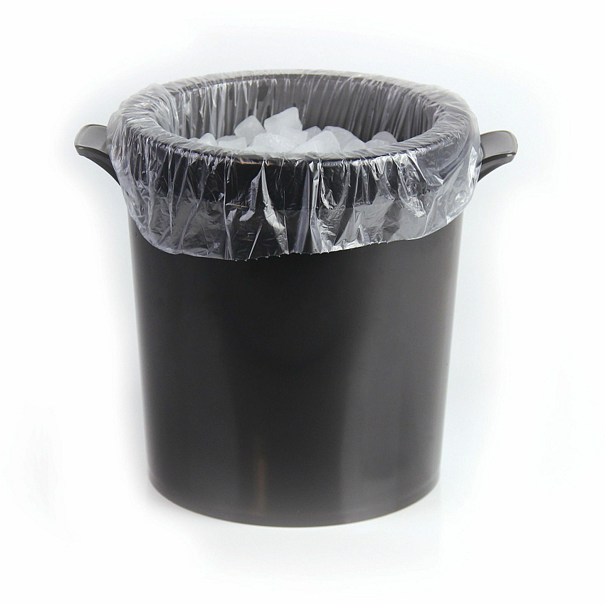 Heritage Ice Bucket Liners 13" Width x 13" Depth x 0.20 mil (5 Micron) Thickness - High Density - Natural - High-density Polyethylene (HDPE), Resin - Can - 2000 / Carton (J1313RNR01)