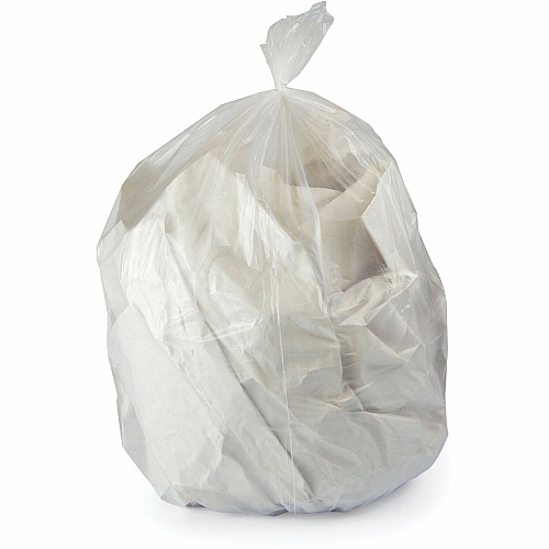 Heritage Eco Blend Max Can Liners 32 gal Capacity - 34" Width x 44" Depth x 1.50 mil (38 Micron) Thickness - Low Density - Clear - Linear Low-Density Polyethylene (LLDPE), Resin - Can - Recycled - 100 / Carton (L6844ACER1)