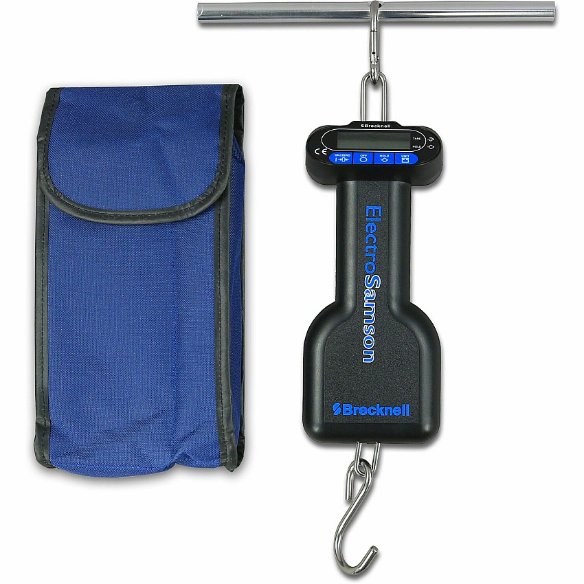 Brecknell ElectroSamson Handheld Scale 55 lb / 25 kg Maximum Weight Capacity - Gray (ES55)